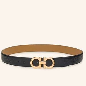 Salvatore Ferragamo Reversible Gancini Belt